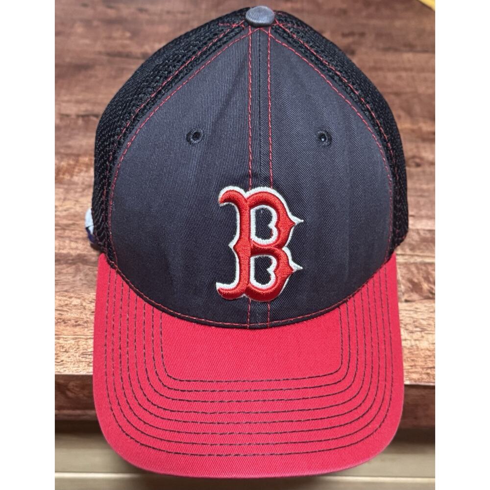 Boston Red Sox Baseball Hat Cap Adult One Size Adjustable Blue New Era 9twenty